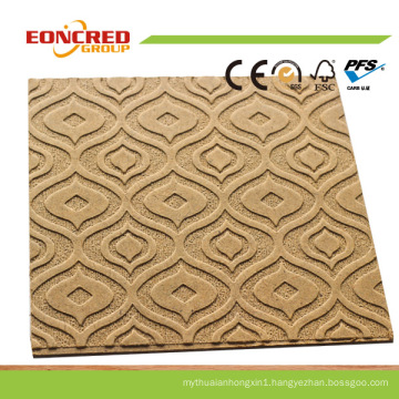 Fashionable 3.0mm Embossed Hardboard for Decoration